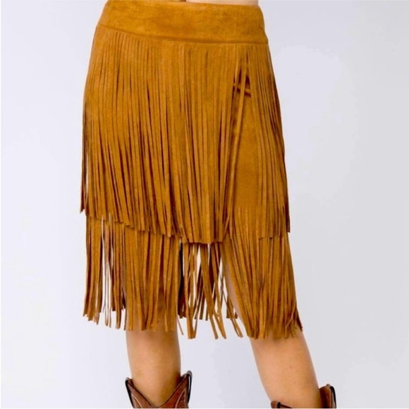 Vocal Dresses & Skirts - NEW Western Style Fringe Skirt